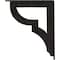 Ekena Millwork Bradford Wrought Iron Bracket, (Single center brace), Antiqued Pewter 1 1/2"W x 12"D x 15"H BKTM01X12X15SBRAPW - alternate 7